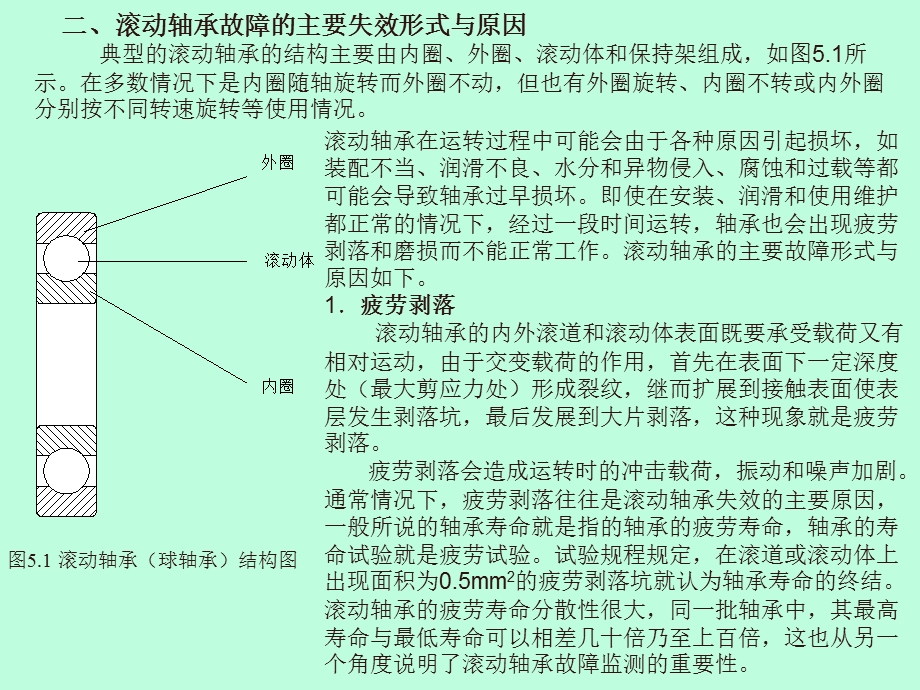 机械故障诊断—第五章滚动轴承的故障诊断ppt课件.ppt_第2页