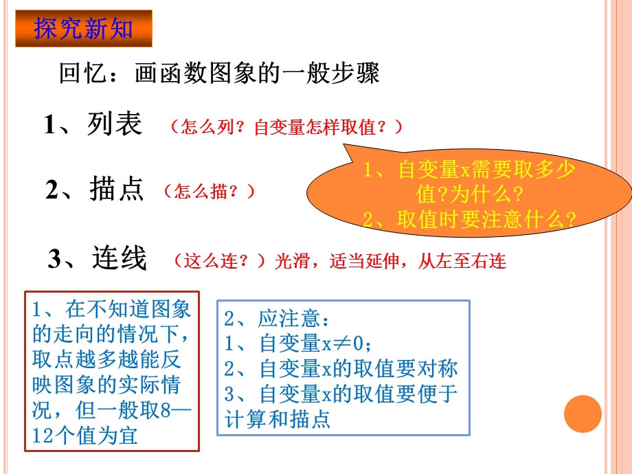 新人教版26.1.2反比例函数的图像与性质(第1课时)ppt课件.pptx_第3页