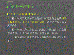 无菌分装粉针工艺ppt课件.ppt