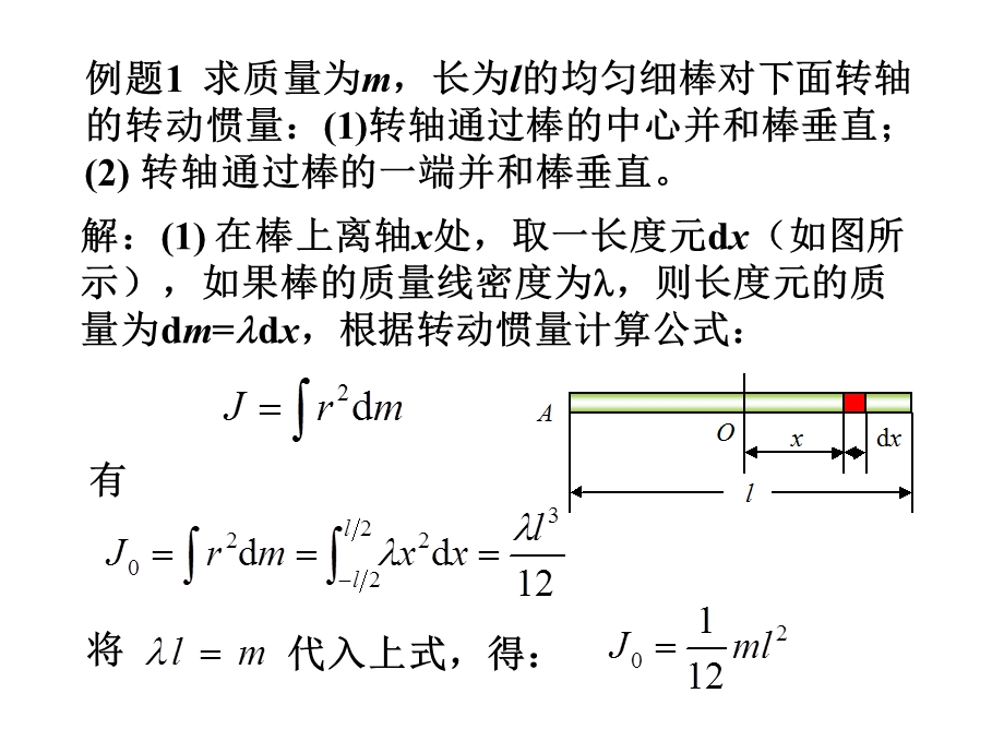 最全的转动惯量的计算ppt课件.ppt_第2页