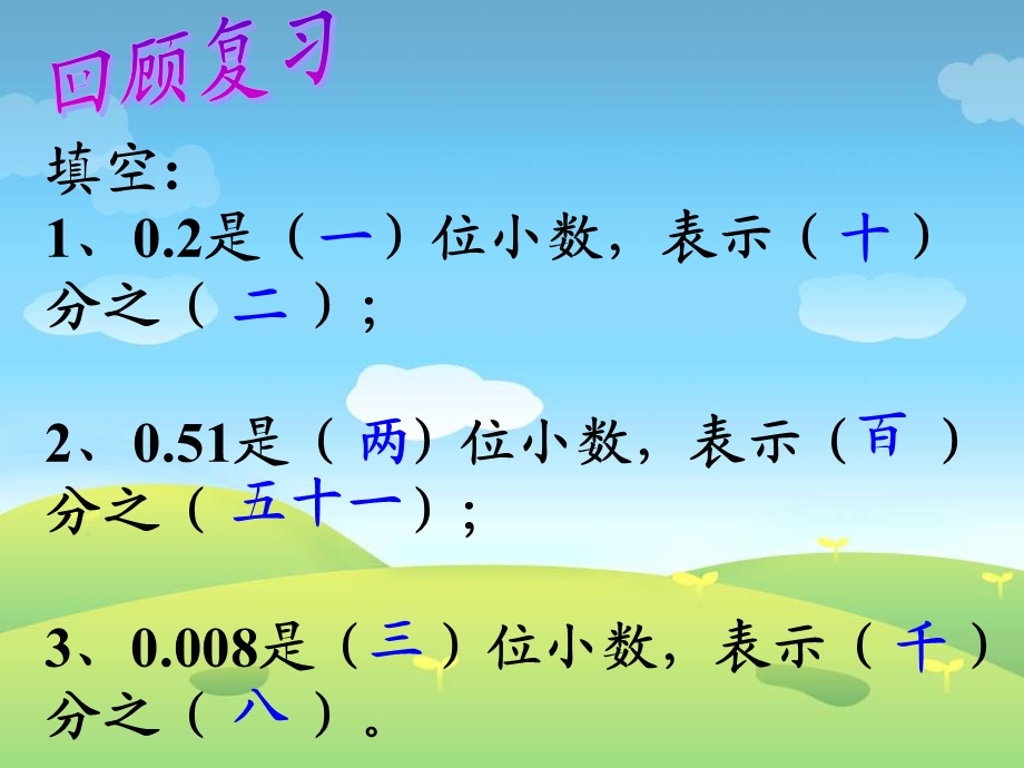 新人教版四年级下册数学第四单元小数的读法和写法ppt课件.ppt_第2页