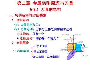 机械制造技术基础金属切削原理与刀具ppt课件.ppt