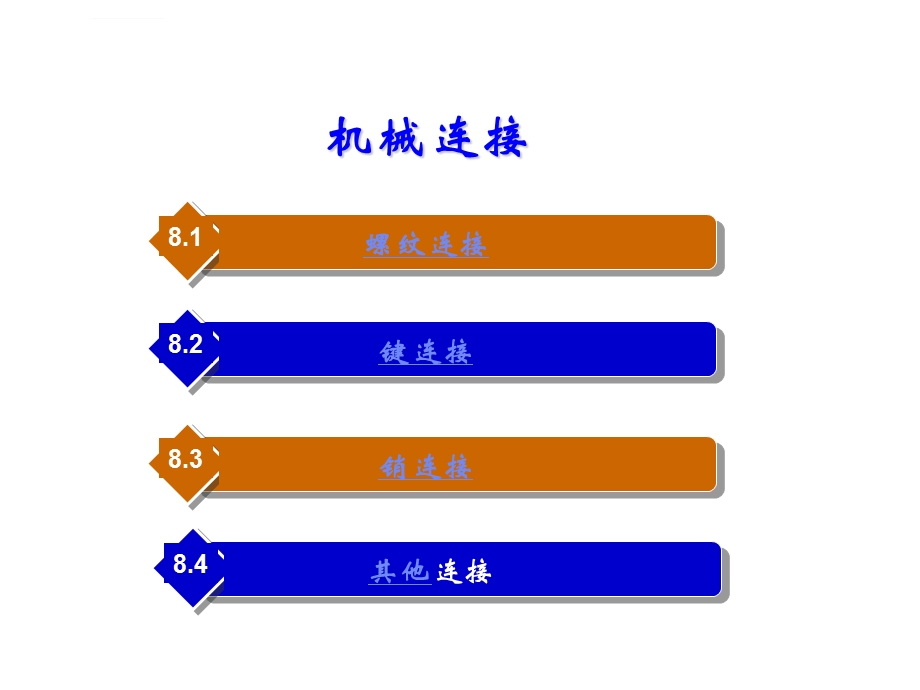 机械基础机械连接ppt课件.ppt_第1页