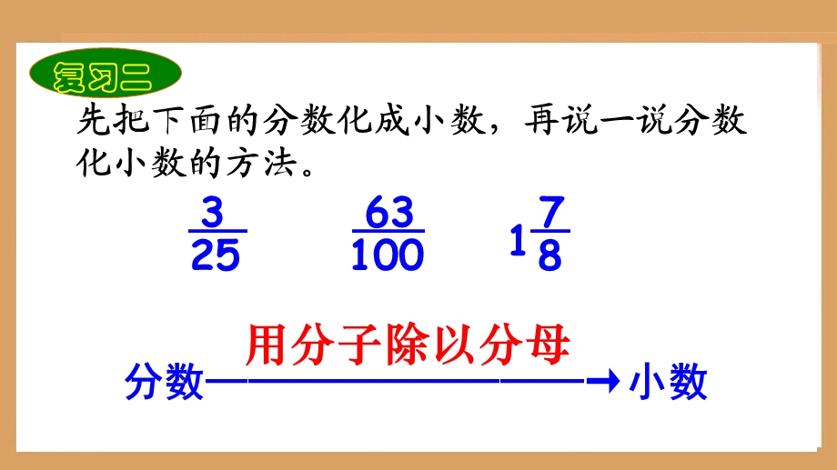 新人教版《百分数和小数分数的互化》ppt课件.ppt_第3页