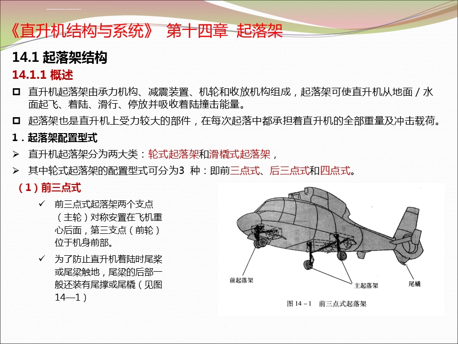 直升机结构与系统第14章ppt课件.ppt_第2页