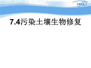 污染土壤的生物修复技术分析ppt课件.ppt