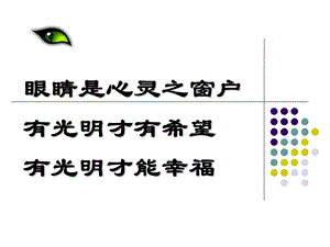 班会爱眼日宣传ppt课件.ppt