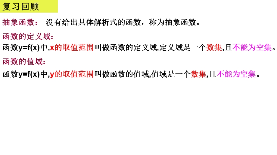 用抽象函数的定义域和值域ppt课件.ppt_第2页