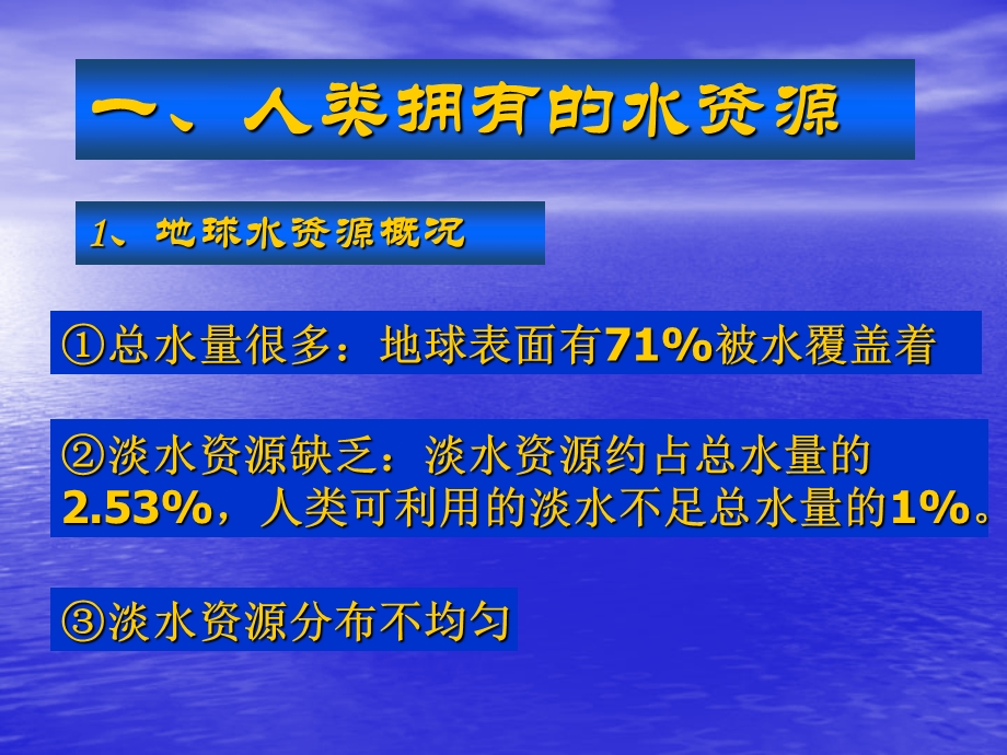 爱护水资源PPT课件40人教版.ppt_第2页