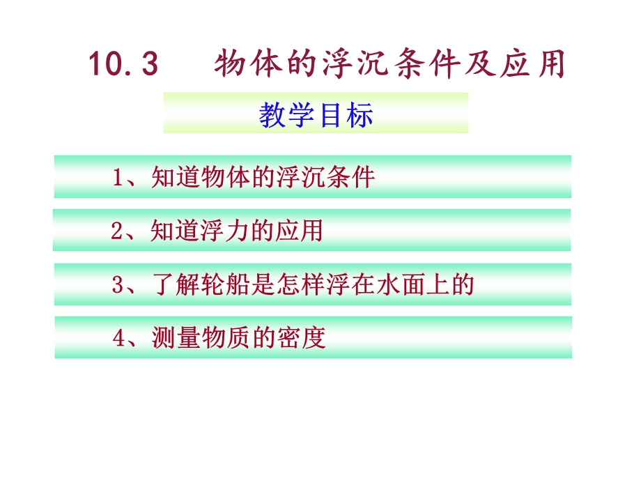 物体的沉浮条件及应用flash动画ppt课件.ppt_第1页