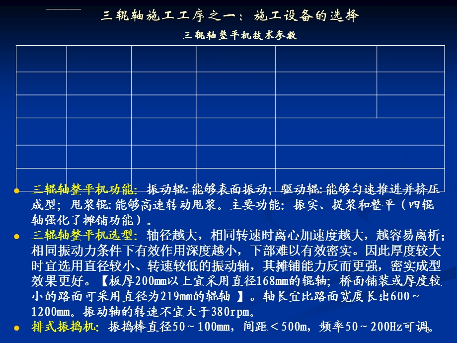 水泥混凝土路面三辊轴施工质量控制技术ppt课件.ppt_第3页