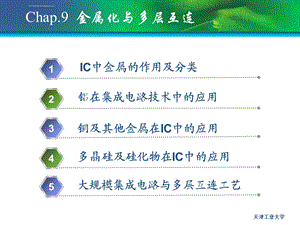 硅集成电路工艺——金属化与多层互连ppt课件.ppt