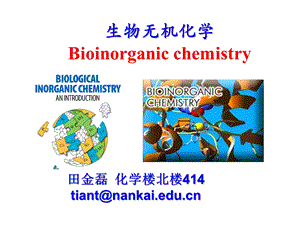 生物无机化学ppt课件.pptx