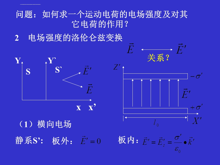 电磁场的相对论性变换ppt课件.ppt_第2页