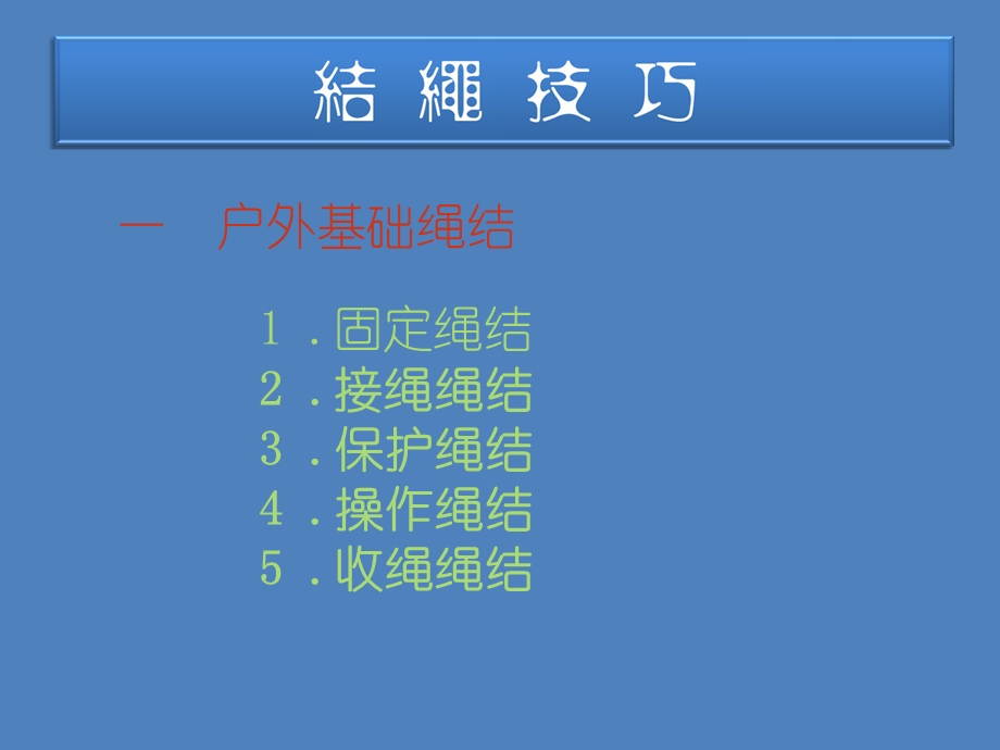 河南理工大学救援队培训之结绳技巧88pppt课件.pptx_第3页