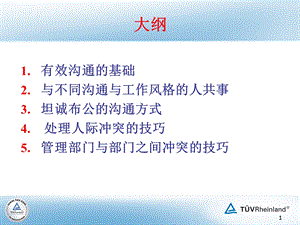 沟通与冲突管理ppt课件.ppt