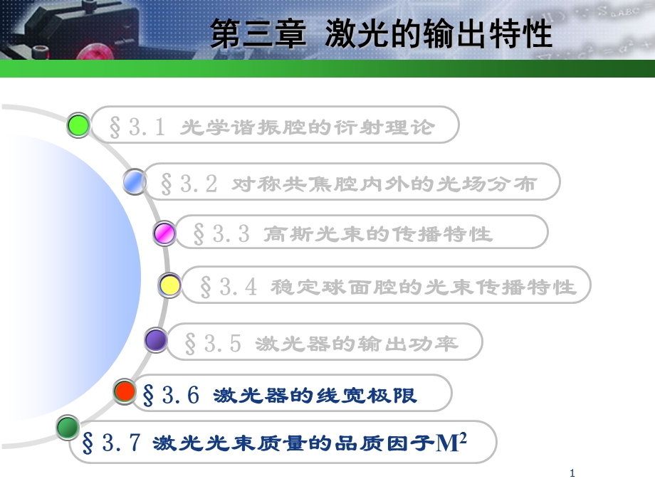 激光器的线宽极限ppt课件.ppt_第1页