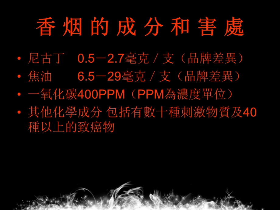 真爱生命拒绝吸烟主题班会ppt课件.ppt_第3页