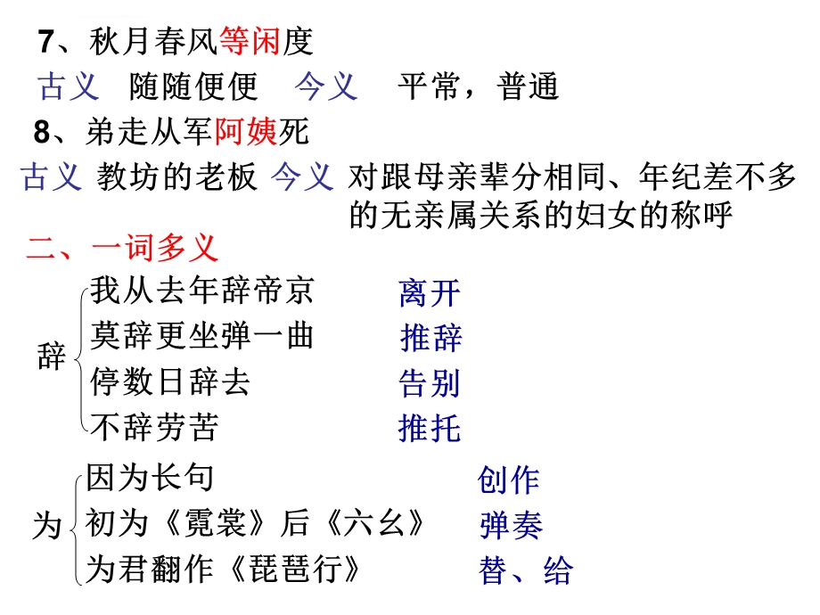 琵琶行文言知识梳理ppt课件.ppt_第3页