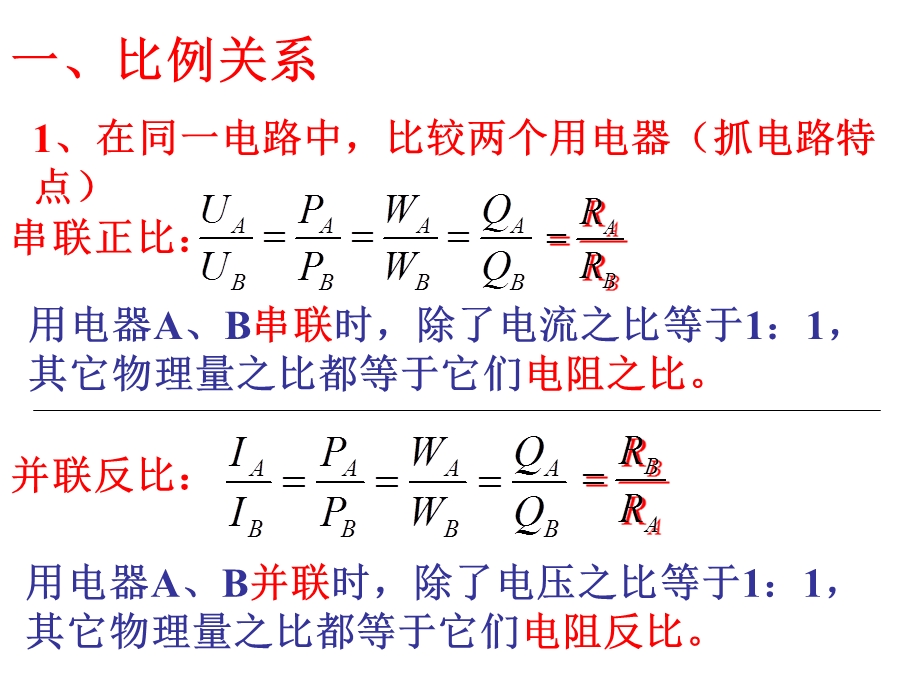 电功、电功率比例问题ppt课件.ppt_第2页