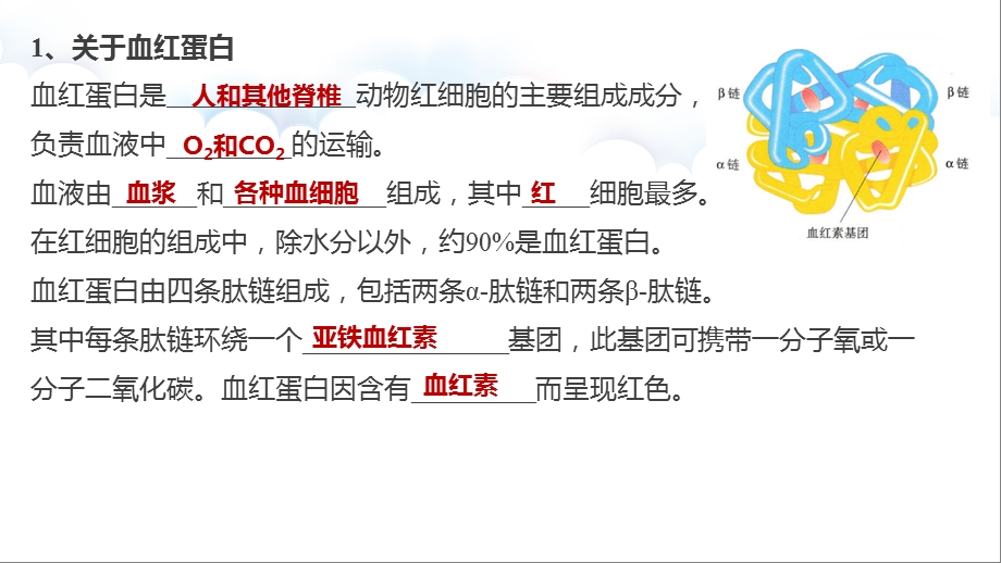 生物选修一专题五 血红蛋白的提取和分离 一轮复习ppt课件.pptx_第2页