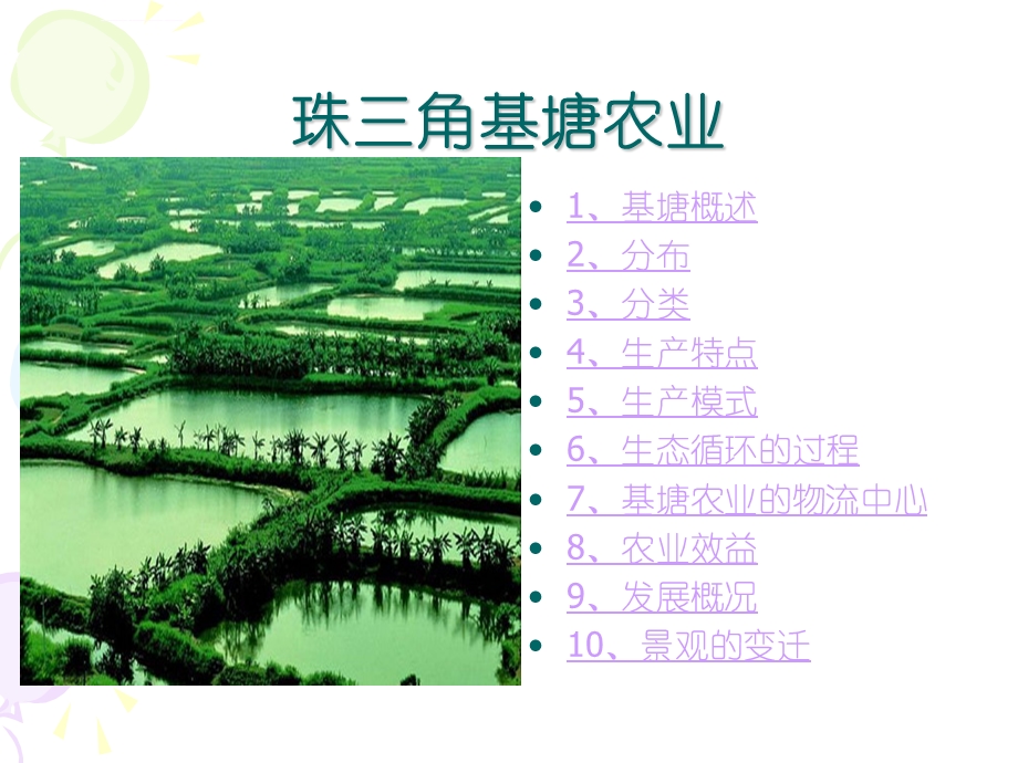 珠三角基塘农业概况ppt课件.ppt_第2页