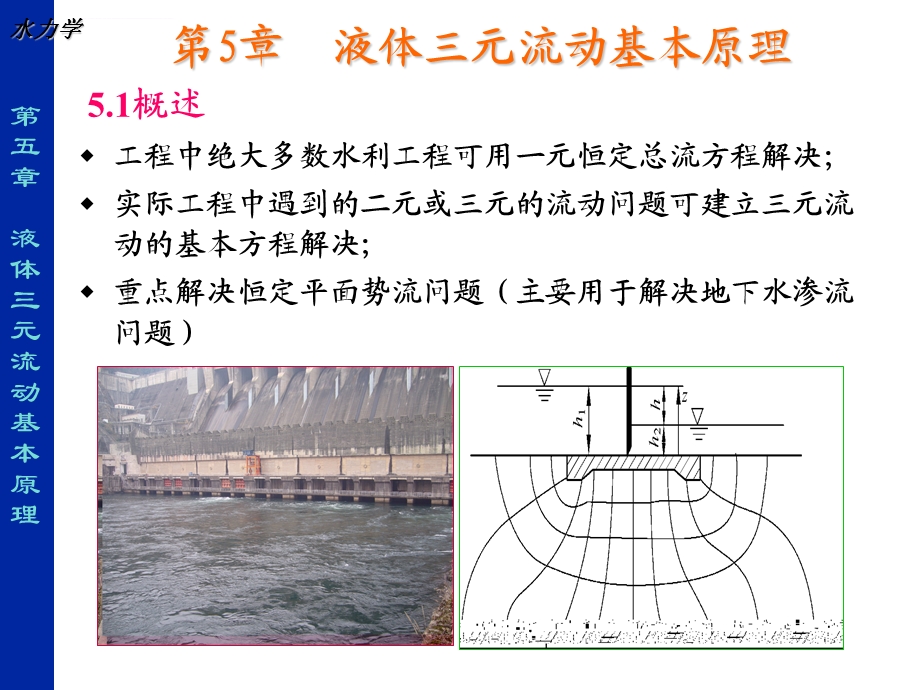 第五章液体三元流动基本原理wppt课件.ppt_第1页