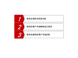 福建漳州房地产市场调研报告ppt课件.ppt