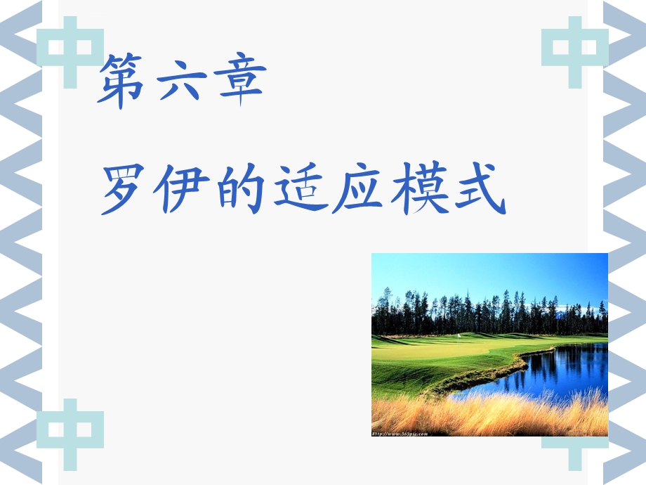 罗伊的适应模式ppt课件.ppt_第1页