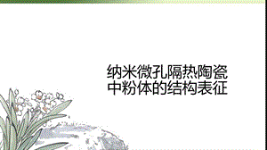 纳米微孔结构陶瓷ppt课件.ppt