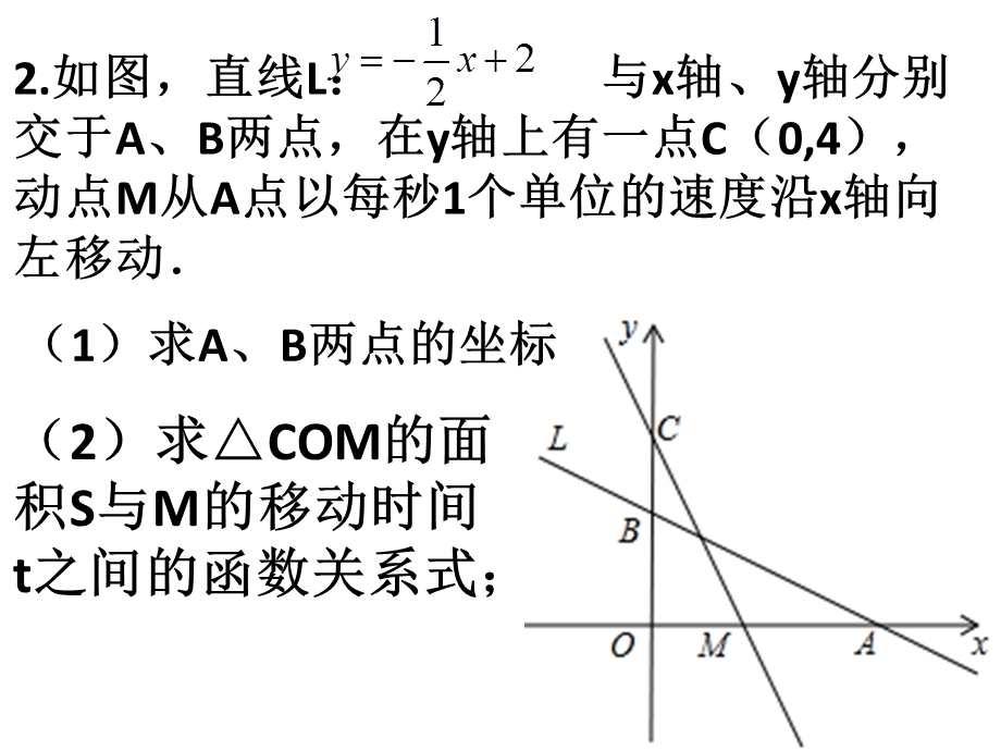 第四章一次函数压轴题ppt课件.ppt_第2页