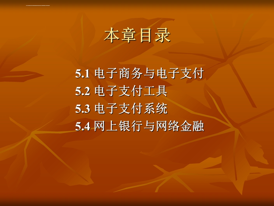 第5章电子支付与网络金融ppt课件.ppt_第2页