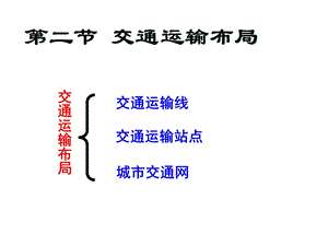 第二节交通运输布局交通运输线ppt课件.ppt