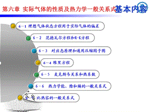 第六章实际气体的性质及热力学一般关系式ppt课件.ppt