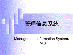 管理信息系统的基本概念ppt课件.ppt