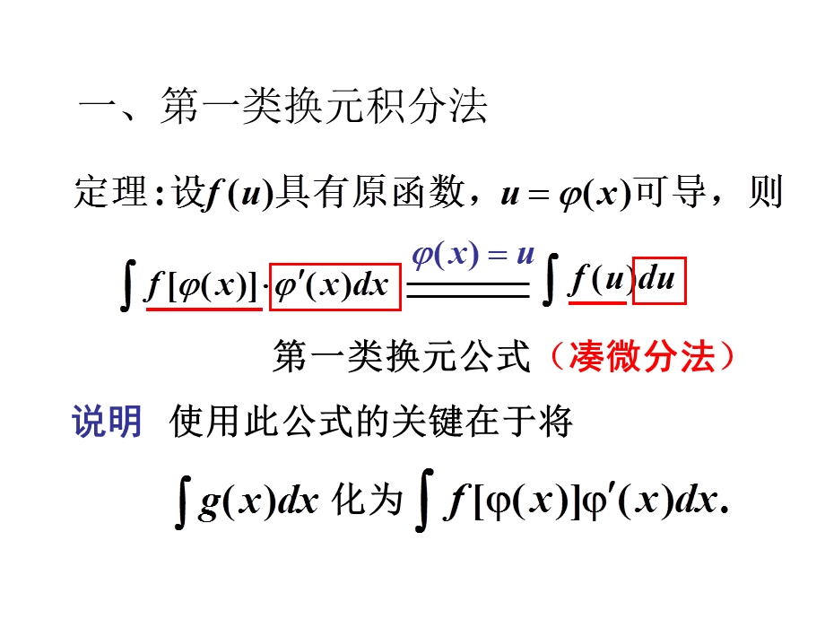 第五章2 1 第一类换元法ppt课件.ppt_第3页