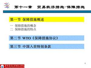 第十一章贸易救济措施保障措施详解ppt课件.ppt