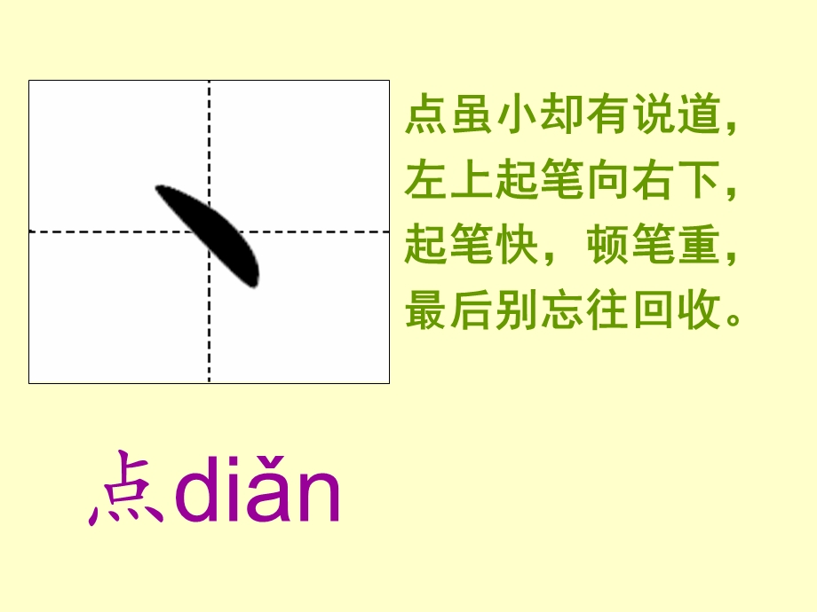 汉字笔画名称、写法(田字格拼音)ppt课件.ppt_第2页