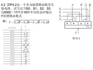 第4章组合逻辑电路 习题答案ppt课件.ppt