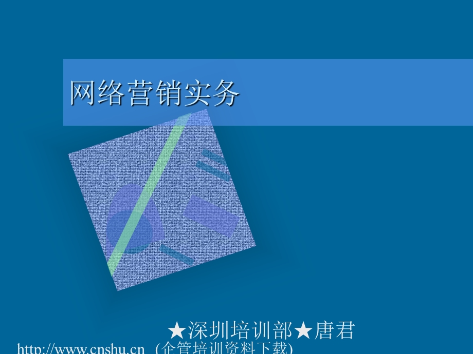 网络营销实务ppt课件.ppt_第1页