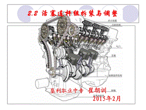 活塞连杆组拆装与调整ppt课件.ppt