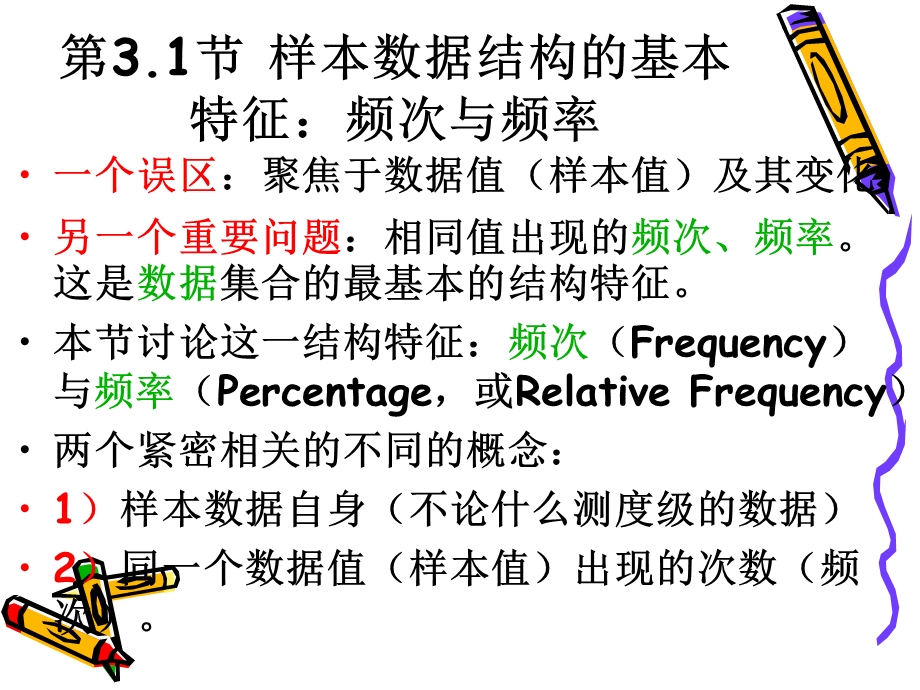 管理统计学：第三章：样本数据特征ppt课件.ppt_第3页