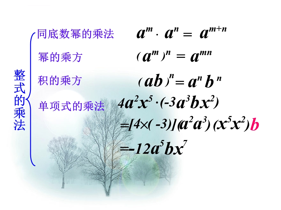 第十四章整式的乘法与因式分解复习(知识点、典型例题)ppt课件.ppt_第2页