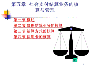 第5章银行会计支付结算业务ppt课件.ppt