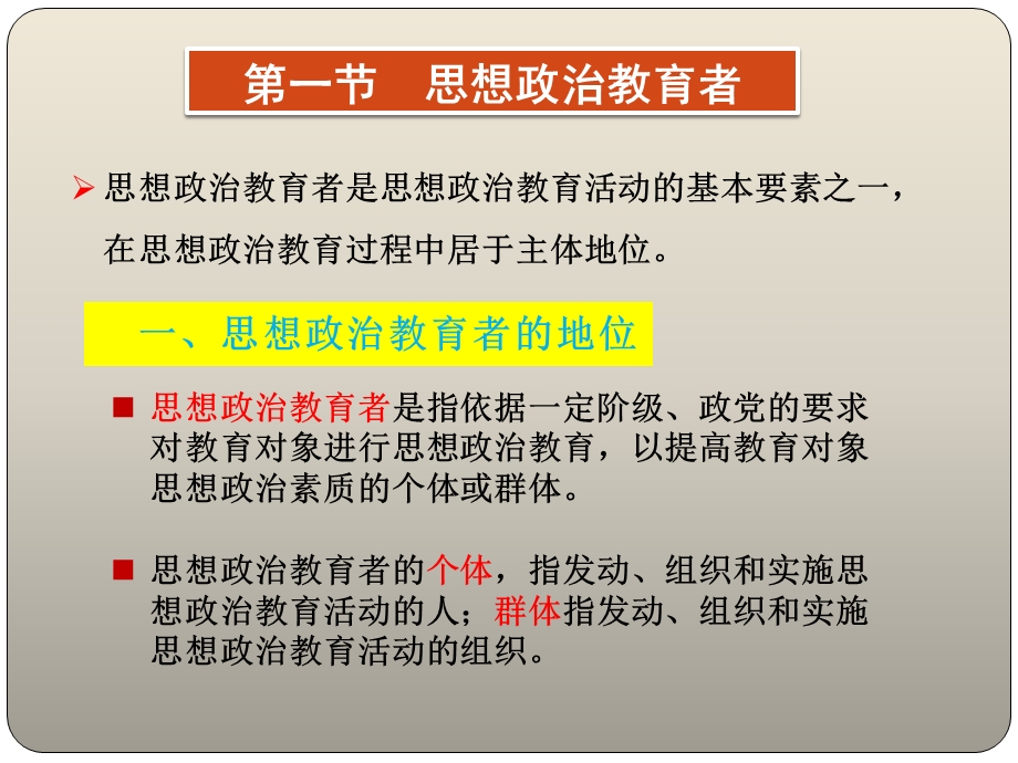 第六章思想政治教育的教育者和教育对象 (《思想政治教育学原理》PPT课件).pptx_第3页