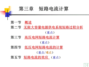 第三章短路电流计算ppt课件.ppt