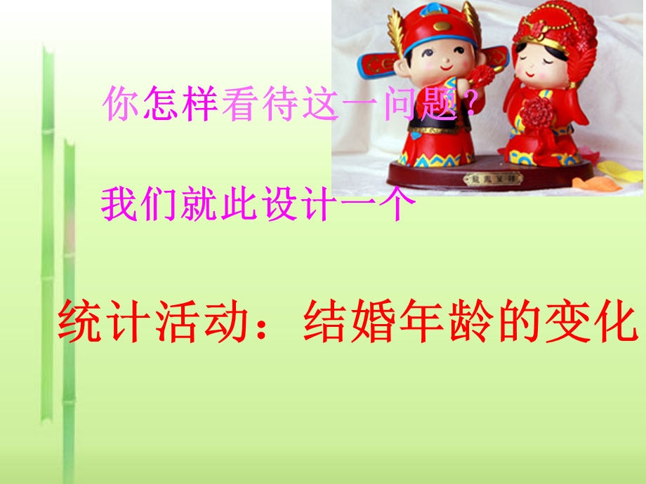 统计活动：结婚年龄的变化ppt课件.ppt_第2页