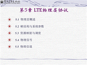 第5章LTE物理层协议ppt课件.ppt