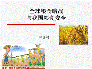 粮食安全讲座PPT课件.ppt