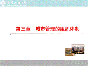 第三章城市管理的组织体制ppt课件.ppt